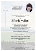 Elfriede Vallant